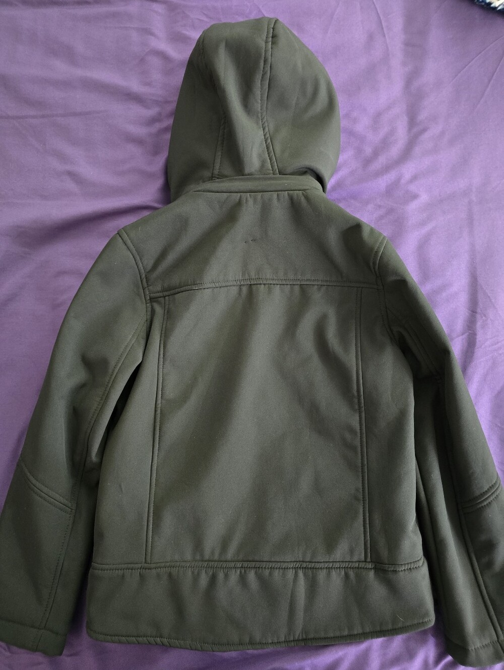 (NWT) Urban Republic Zip Off Hood Soft Shell Jacket (8-Small) - Picture 3 of 12